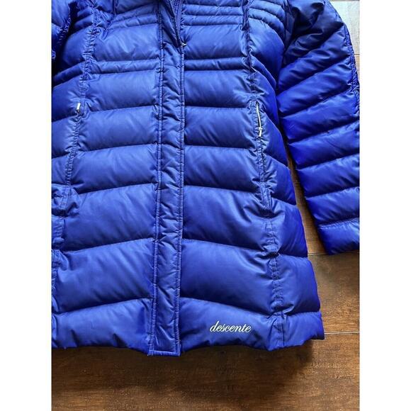 Descente Womens Down Puffer Ski Jacket Size Large Full Zip - Picture 2 of 9